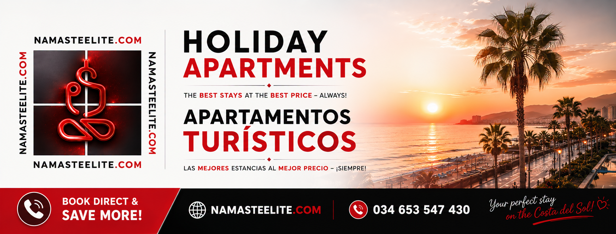 Namaste Elite — Facebook cover image